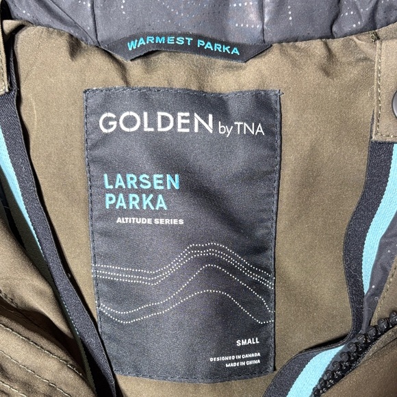 TNA Olive Fur-Lined Ski Jacket - Picture 2 of 16